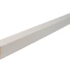 Angle Arrondi Prepeint MDF Blanc - Long. 2440 Mm X Larg. 34 Mm X Ep. 34 Mm
