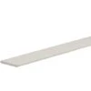 Chant Plat 2 Angle Vif PVC Blanc - Long. 2600 Mm X Larg. 20 Mm X Ep. 2 Mm
