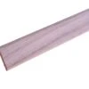 Chant Plat Naturel 2 Arrondis Exotique Rouge - Long. 2400 Mm X Larg. 30 Mm X Ep. 6 Mm