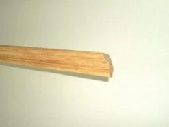 Corniche Rabote Tronquee Pin - Long. 2000 Mm X Larg. 30 Mm X Ep. 30 Mm