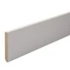 Plinthe Bord Vif Prepeint MDF Blanc - Long. 2440 Mm X Larg. 70 Mm X Ep. 10 Mm