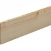 Plinthe Bord Vif Sapin Brut - Long. 2400 Mm X Larg. 110 Mm X Ep. 10 Mm