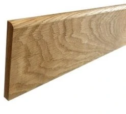 Plinthe Bord Arrondi Chene - Long. 2400 Mm X Larg. 110 Mm X Ep. 10 Mm