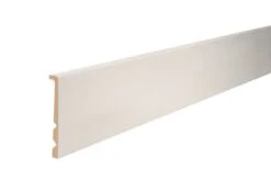 Plinthe Prepeint MDF Blanc - Long. 2440 Mm X Larg. 133 Mm X Ep. 22 Mm