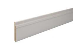 Plinthe Style Prepeint MDF Blanc - Long. 2440 Mm X Larg. 110 Mm X Ep. 12 Mm