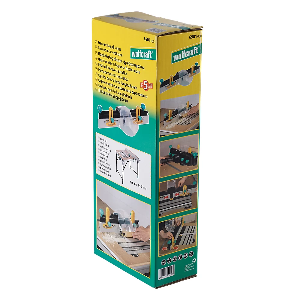 Butée De Fraisage Parallèle Wolfcraft, Lot De 1 2 Butée De Fraisage Parallèle Wolfcraft, Lot De 1 – Image 2