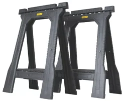 Lot De 2 petits Chevalets De Sciage Pliables Stanley 57,1cm