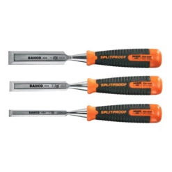 BAHCO Jeu De 3 Ciseaux à Bois ERGO, Nombre De Ciseaux: 3