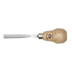 Burin Kirschen Avec Manche En Poire, Lame Droite, En Forme De V