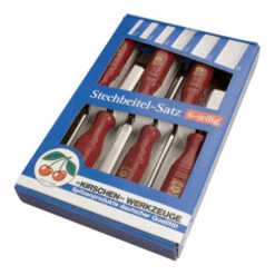 Kirschen Ensemble Ciseau Plus Ferme Avec Poignée Plastique Rouge En Coffret Self-service 6-10-12-12-16-16-20-26 Mm