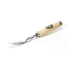 Ciseau Kirschen Coudé Avec Manche En Hêtre Blanc à Bord Pointu