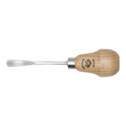 Ciseau Kirschen Sculpté Avec Manche En Poire Coudé, Bord En Forme De V