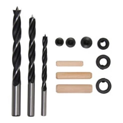 Jeu De Chevilles/forets Bois 6 - 10 Mm 43 Pièces BGS Do It Yourself