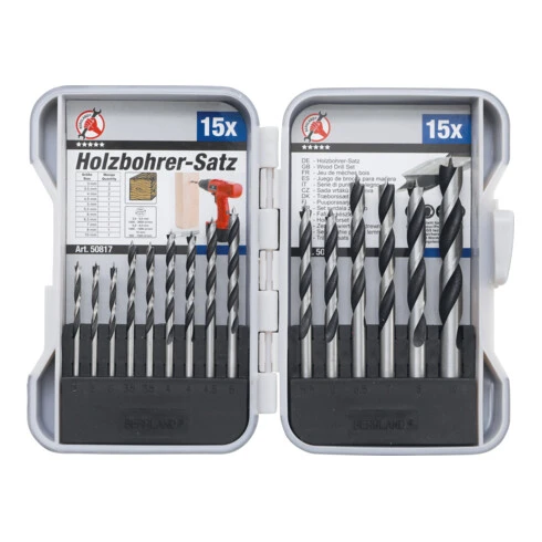 Jeu De Forets à Bois | 3 - 10 Mm | 15 Pièces BGS Do It Yourself 2 Jeu De Forets à Bois | 3 - 10 Mm | 15 Pièces BGS Do It Yourself – Image 2