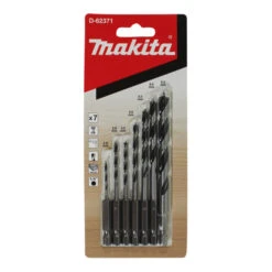 Jeu De Forets Makita 7 Pièces 1/4 Pouce