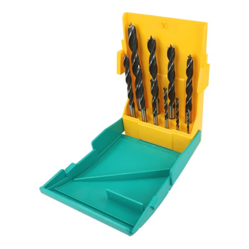 Jeu De Mèches Hélicoïdales à Bois Heller CV, Tige Ronde, Diamètre 3 - 12 Mm, 10 Pièces 1 Jeu De Mèches Hélicoïdales à Bois Heller CV, Tige Ronde, Diamètre 3 - 12 Mm, 10 Pièces