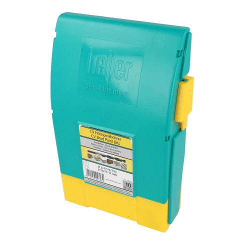 Jeu De Mèches Hélicoïdales à Bois Heller CV, Tige Ronde, Diamètre 3 - 12 Mm, 10 Pièces 2 Jeu De Mèches Hélicoïdales à Bois Heller CV, Tige Ronde, Diamètre 3 - 12 Mm, 10 Pièces – Image 2