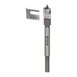 Bosch Mèche Plate Réglable, Six Pans 15 - 45 Mm, 120 Mm