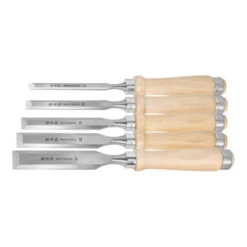 MHG Jeu De Ciseaux à Bois Avec Manche En Bois, Nombre De Ciseaux: 5